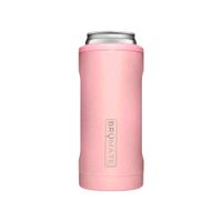 Enfriador de latas Brumate Hopsulator Slim Glitter Blush 12oz - HS12GLP