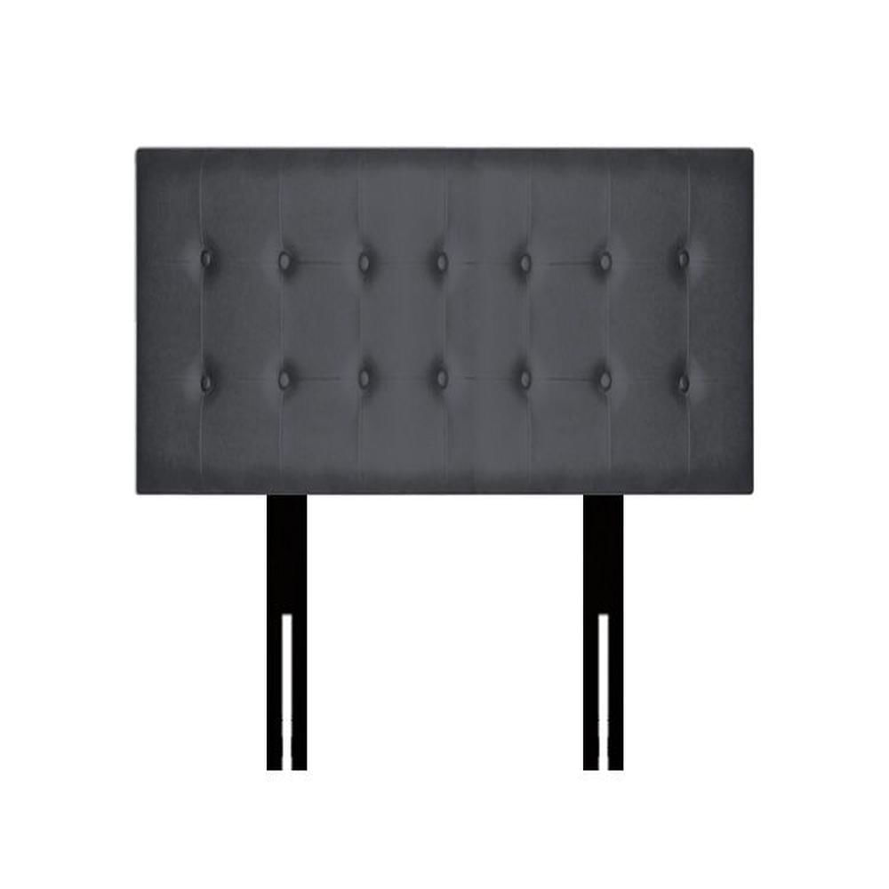 Cabecera Opole Patas Desmontables 2 plz - Gris Oscuro