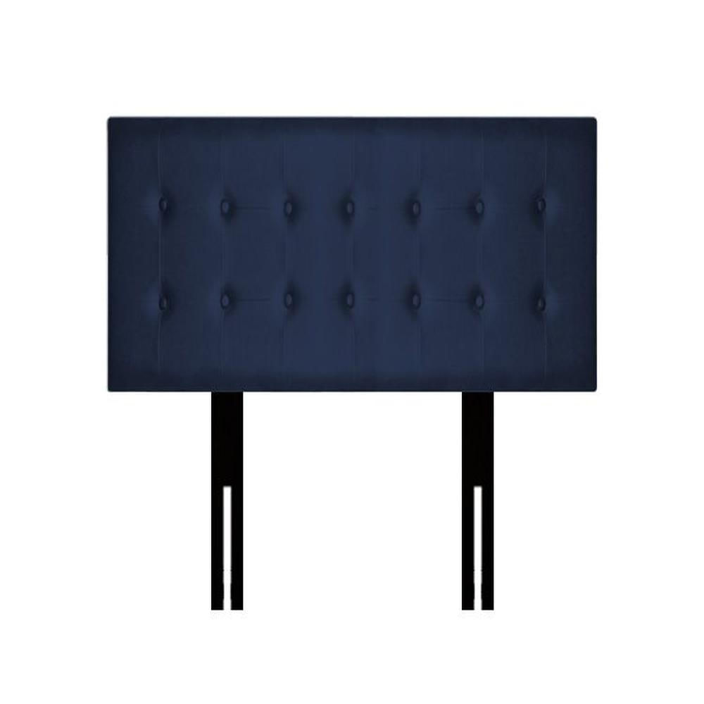 Cabecera Opole Patas Desmontables Queen - Azul Marino