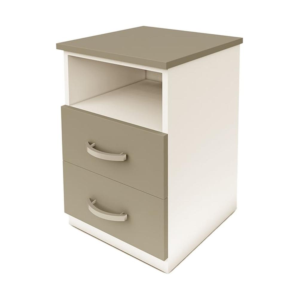 Velador Viljandi - Blanco y Gris Grafito