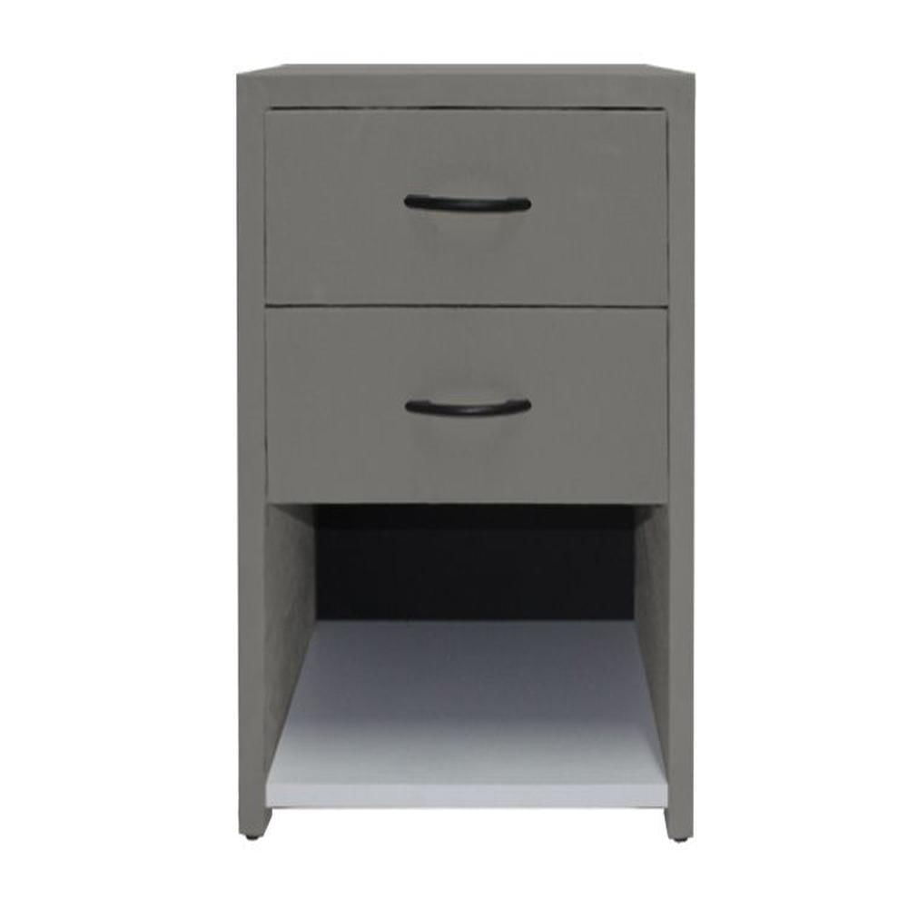 Velador Zapatera Oradea - Gris Oscuro