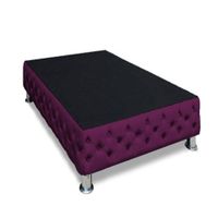 Base De Cama Aarhus 1.5 plz - Púrpura