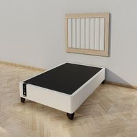 Dormitorio Segovia + Cabecera Aerea 2 plz - Beige Claro y Damasco