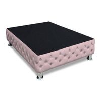 Base De Cama Aarhus 2 plz - Rosado