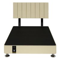 Dormitorio Linz + Cabecera Neuss Pata Desmontable 2 Plz - Ivory