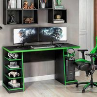 Escritorio Gamer Ewa - Negro