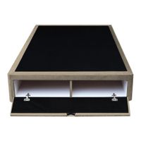 Base De Cama Bregenz 2 Plz - Beige Claro