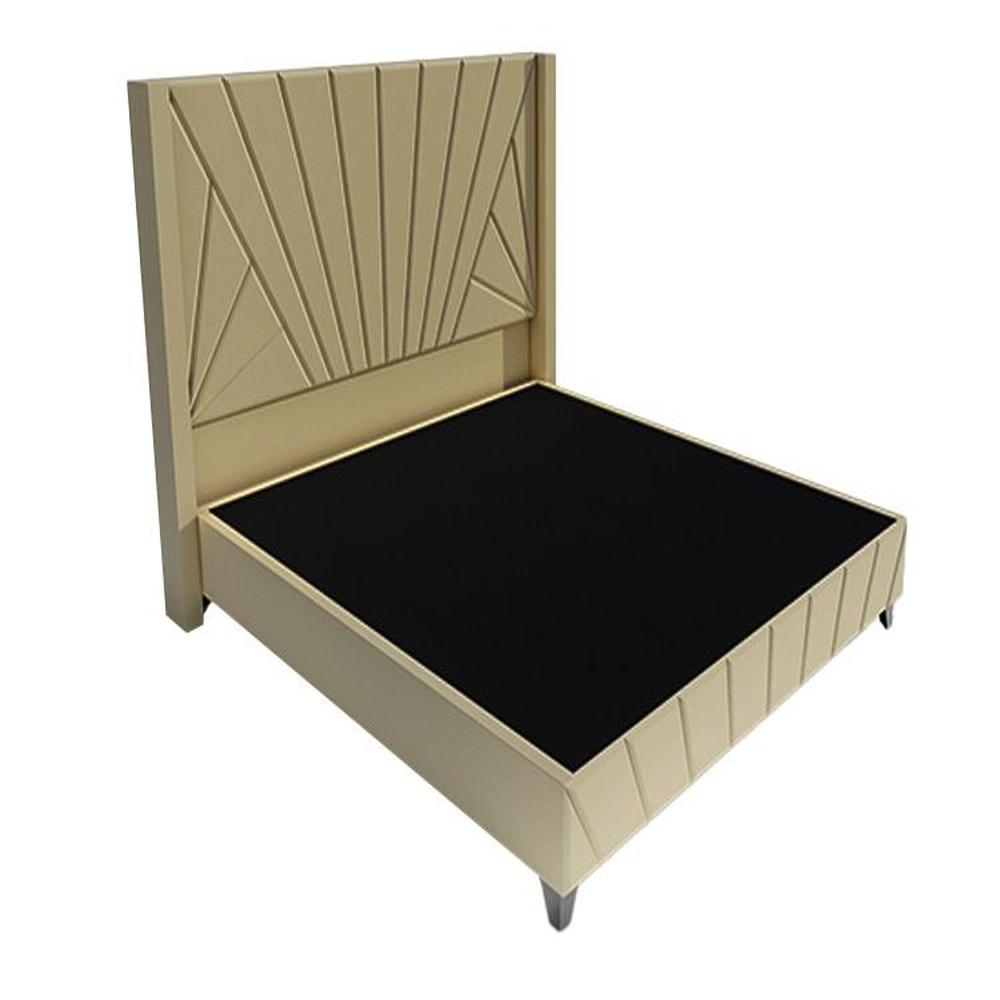 Dormitorio Lienz Cabecera Emperatriz Cadíz 2plz - Beige Oscuro