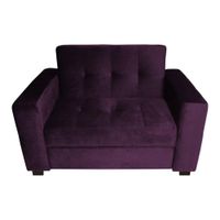 Sofá Cama Madison 1.5 plz - Púrpura