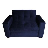 Sofá Cama Madison 1.5 Plz - Azul marino