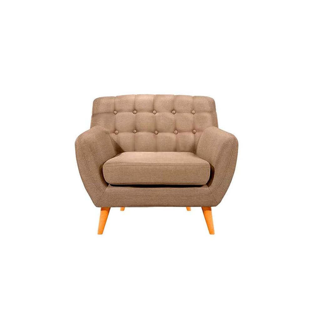 Sofá Vintage Louth 1 Cuerpo - Beige claro