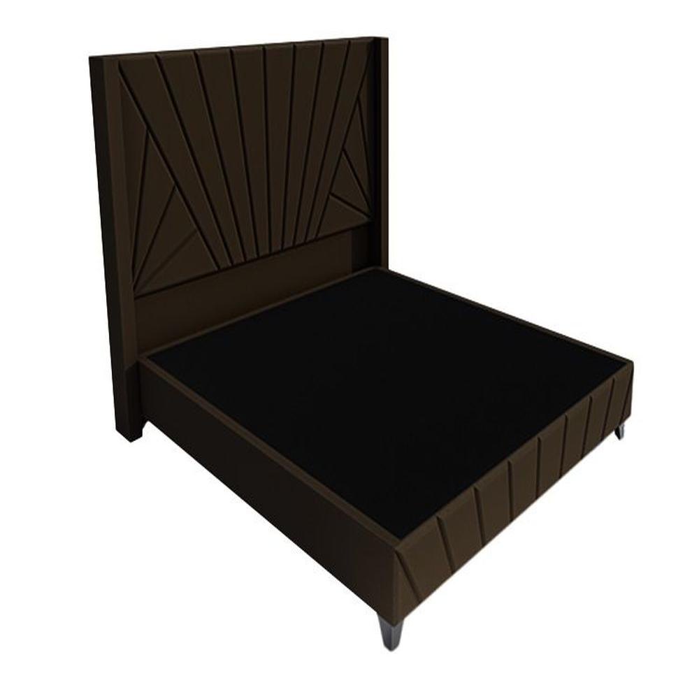 Dormitorio Lienz Cabecera Emperatriz Cadíz 2plz - Chocolate