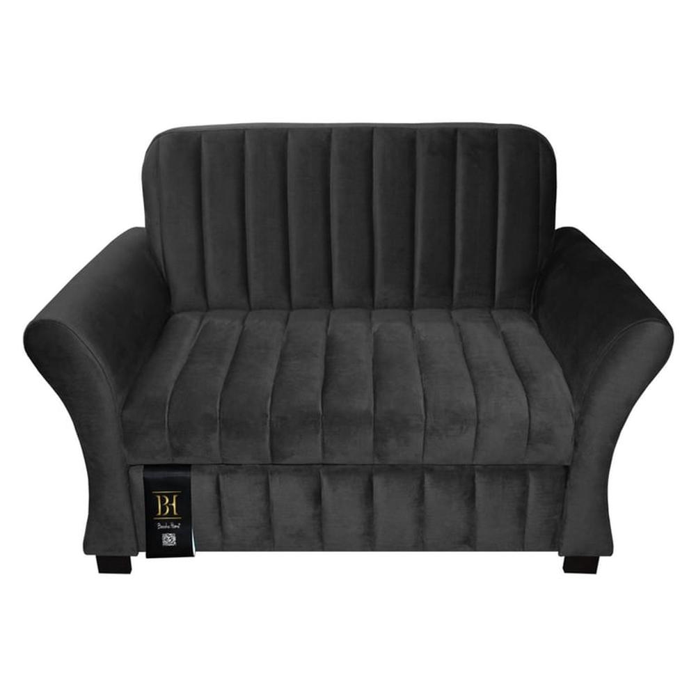 Sofá Cama Vancouver 1.5 Plz - Gris Oscuro