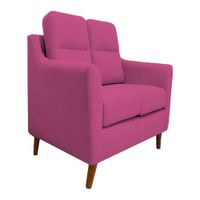 Sofa 2 Cuerpos Florina - Fucsia