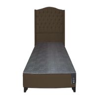 Dormitorio Visby 1.5 plz - Chocolate Claro