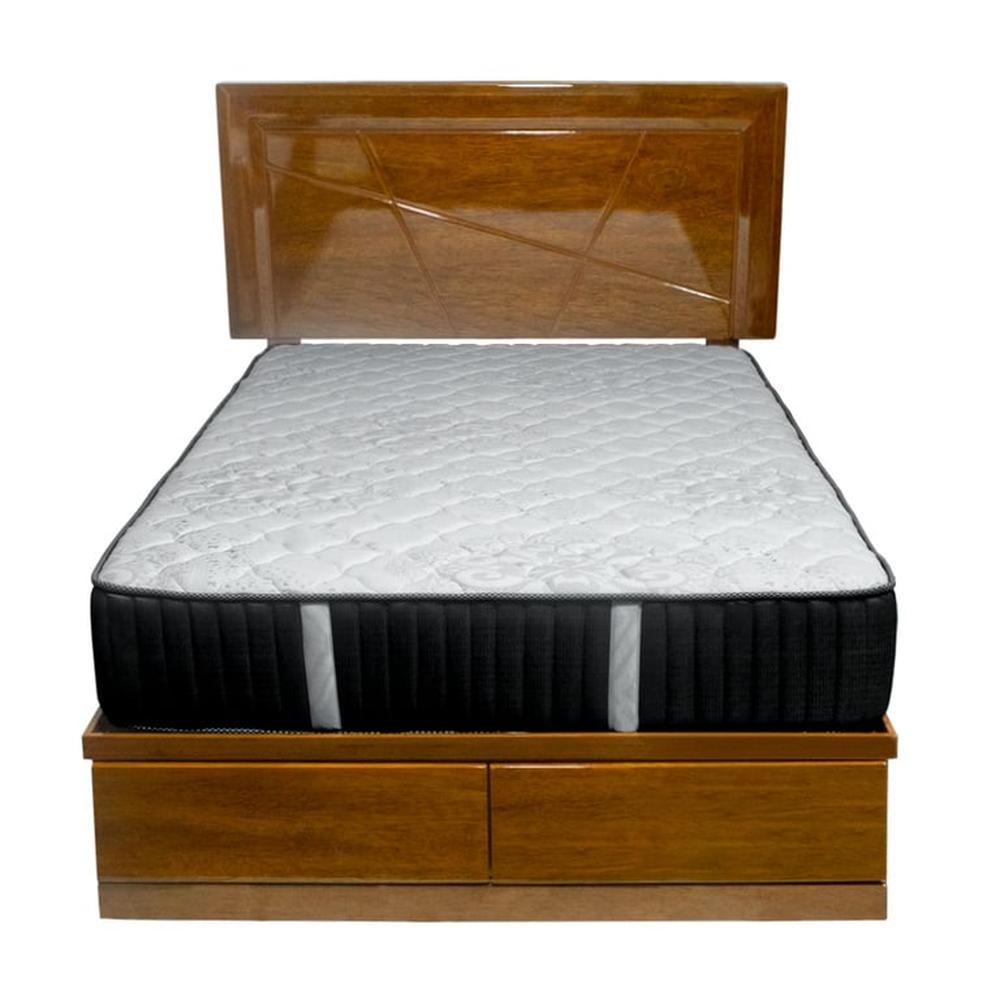 Dormitorio Trento DR + Sabanera Muttrah Brillante 2 Plz - Caramelo