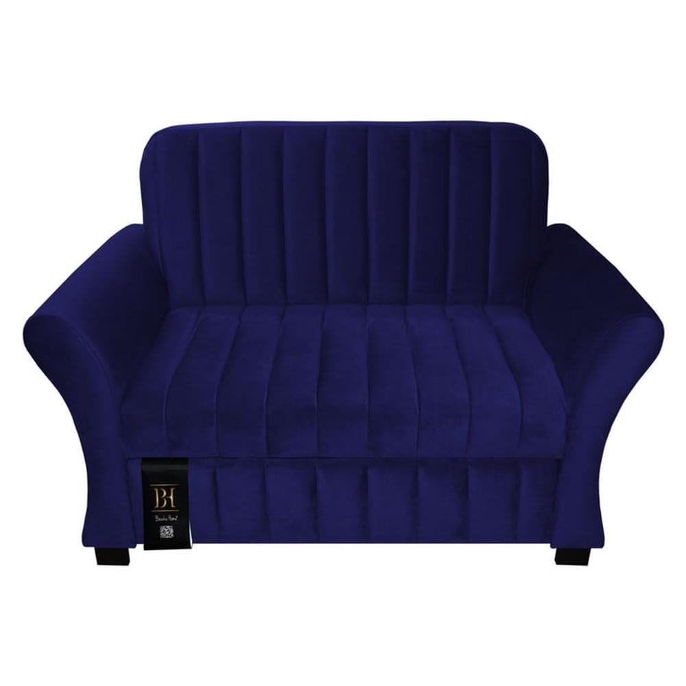 Sofá Cama Vancouver 1.5 Plz - Azul marino