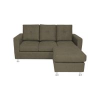 Seccional Intercambiable Lyon 3 Cuerpos - Beige Oscuro