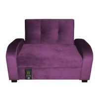 Sofá Cama Oakland 1.5 plz - Púrpura