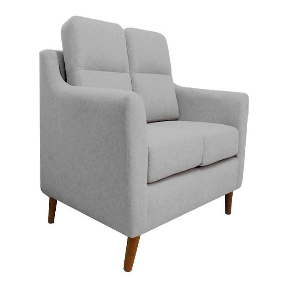 Sofa 2 Cuerpos Florina - Gris Claro