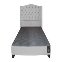 Dormitorio Visby 2 plz - Gris Claro