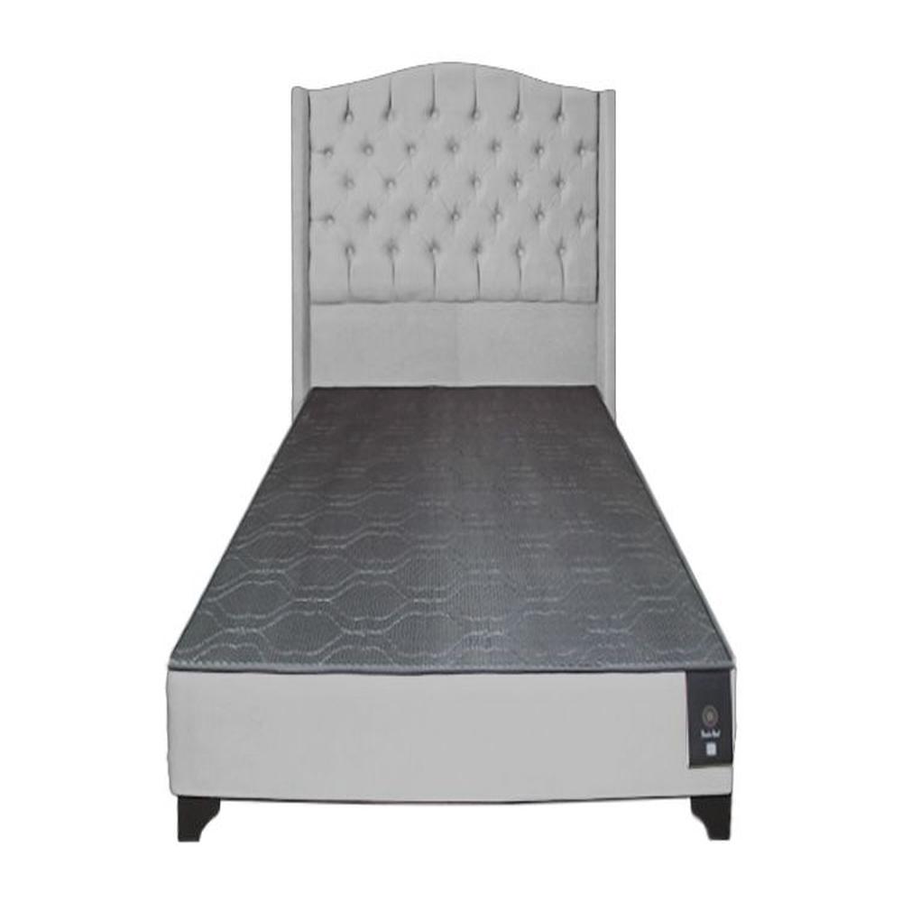 Dormitorio Visby 2 plz - Gris Claro