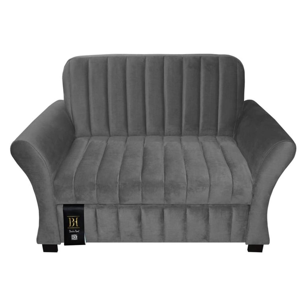 Sofá Cama Vancouver 2 Plz - Gris Claro