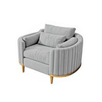 Sofá Luxury Serris 1 Cuerpo - Gris claro