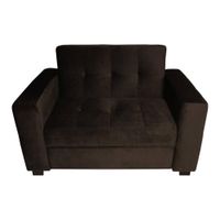 Sofá Cama Madison 1.5 plz - Chocolate