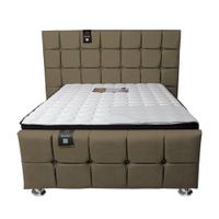 Dormitorio Piecera Dallas Platinium 1.5 Plz - Pranna Cobre