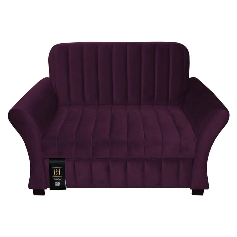 Sofá Cama Vancouver 1.5 Plz - Púrpura