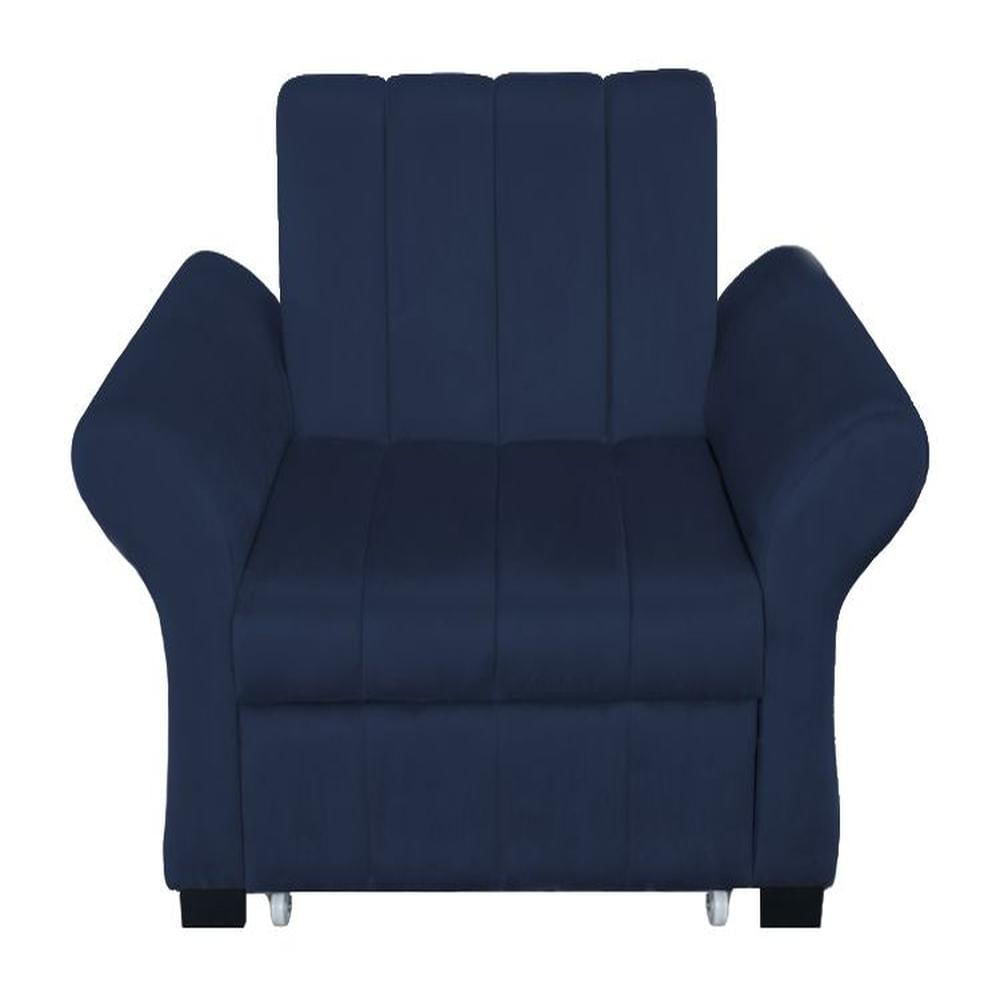 Sofa Cama Vancouver 1 Plz - Azul Marino