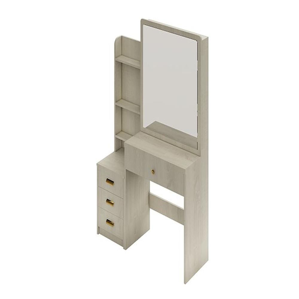 Tocador Organizador Zahira Con Espejo Movible - Polar