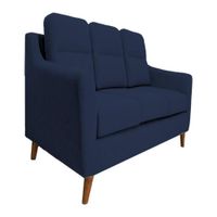 Sofa 3 Cuerpos Florina - Azul Marino