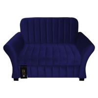 Sofá Cama Vancouver 2 Plz - Azul marino