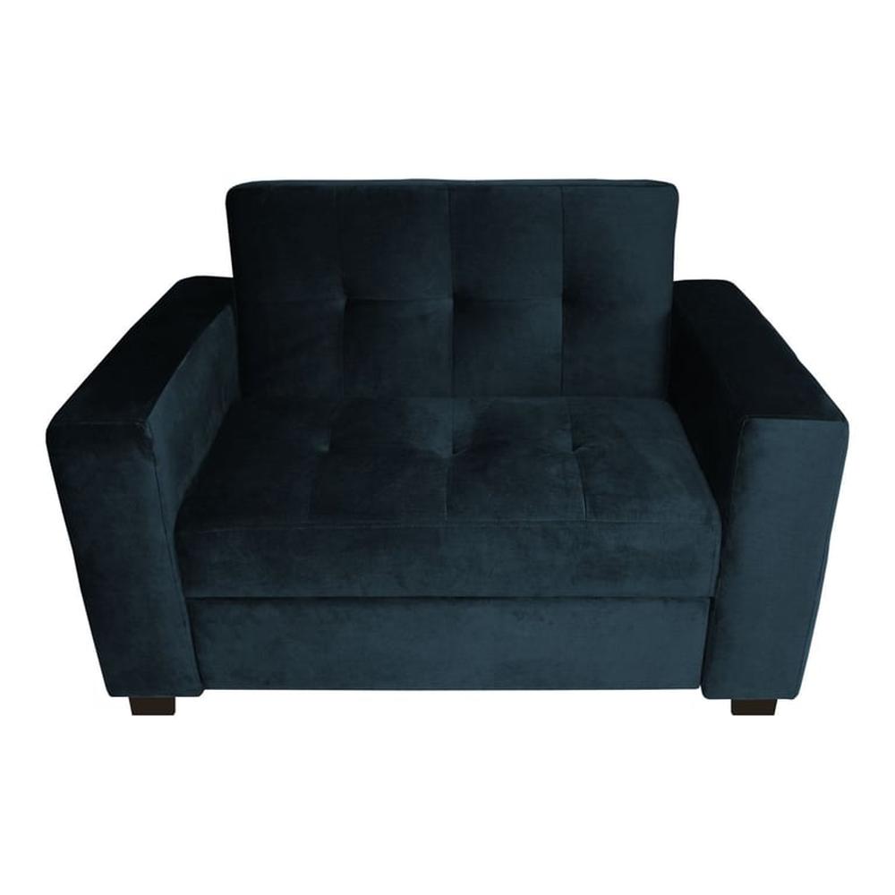 Sofá Cama Madison 1.5 Plz - Azul cobalto