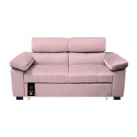 Sofá Cama Baltimore 2 Plz - Rosado