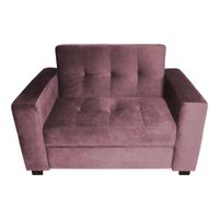 Sofá Cama Madison 1.5 Plz - Rosado