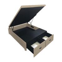 Box Espacio Yambol 1.5 Plz - Beige Claro