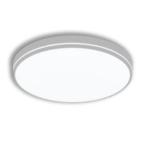 Plafón Led Smart Dixon Sonic 48W 3Cct Gris con control