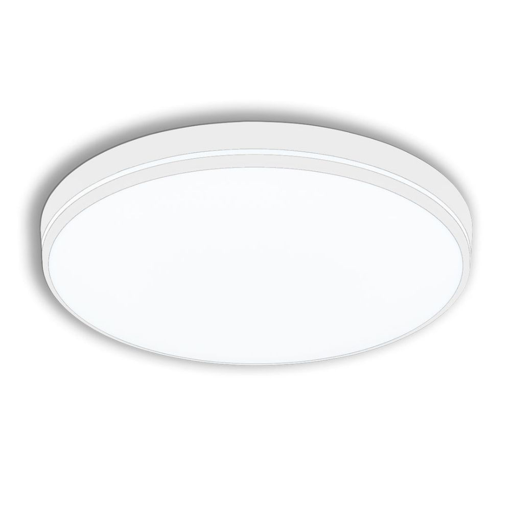 Plafón Led Smart Dixon Sonic 48W 3Cct Blanco con control