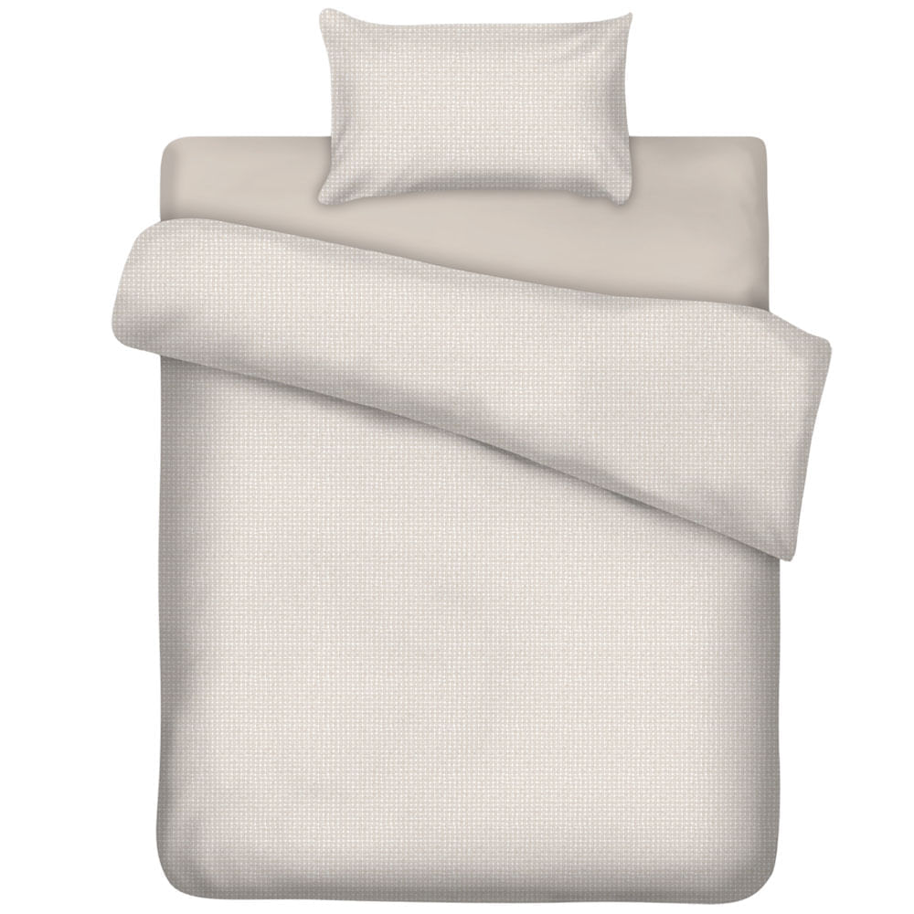 Sábanas VIVA HOME 1.5 Plazas Brisa Natural Ds1