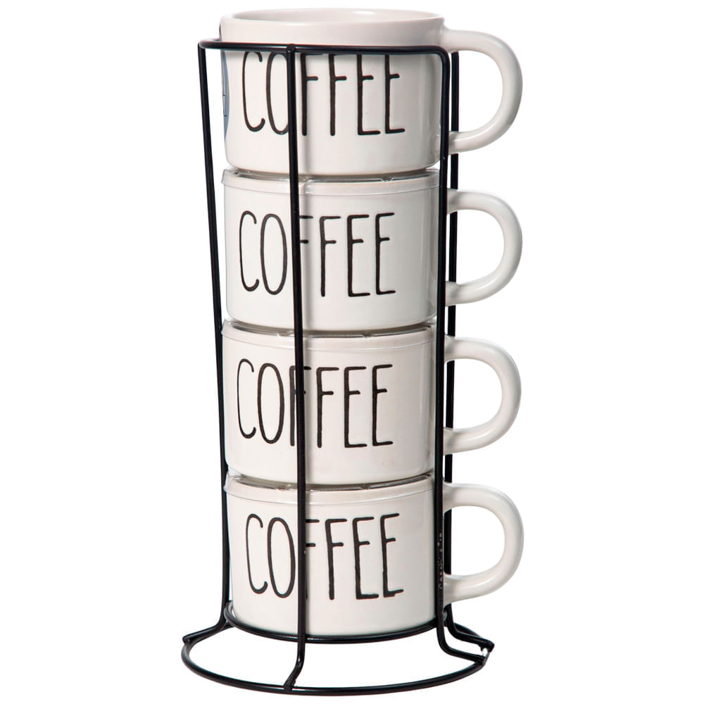 Set de Tazas DECO HOME Houston Oi 2025 4pzas