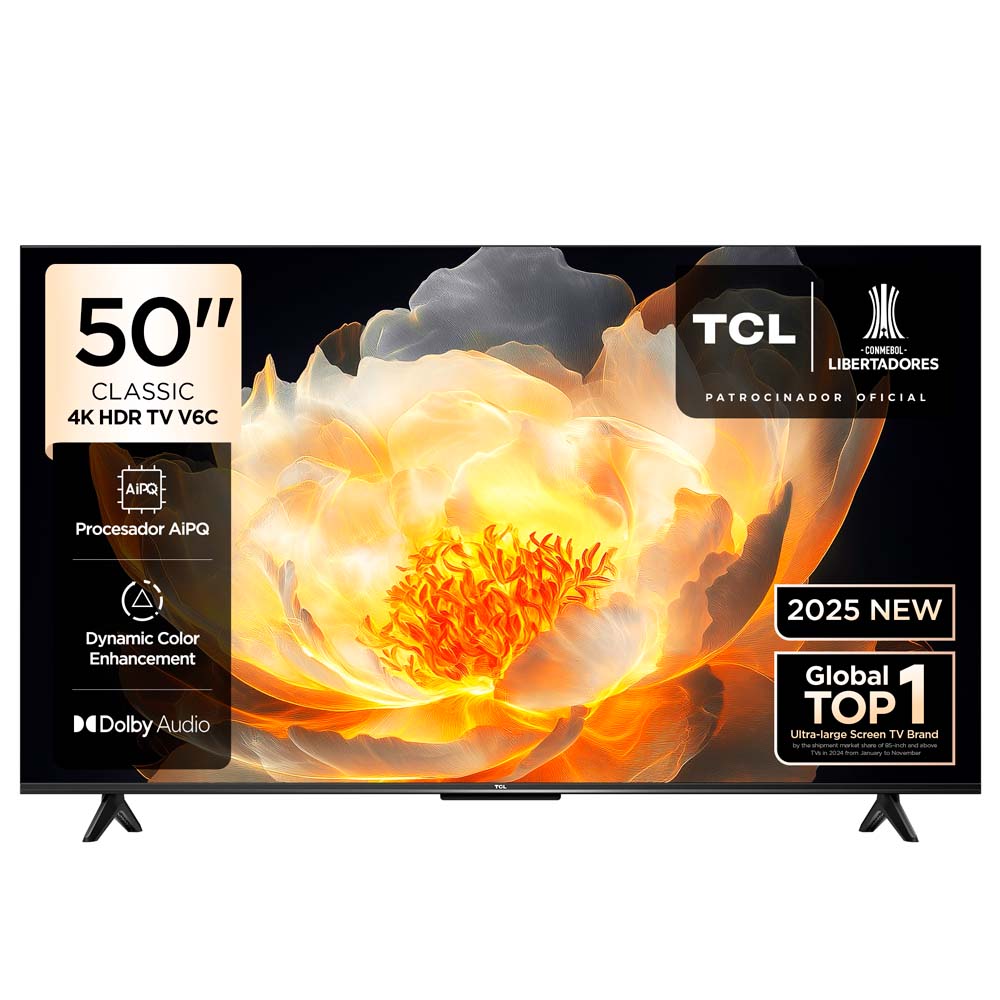 Televisor TCL LED 50"" UHD 4K Smart TV 50V6C