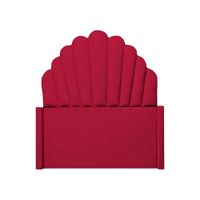 Cabecera Emperatriz Abanico 2 Plz - Rojo