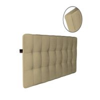 Cabecera Maltes Queen - Beige Oscuro