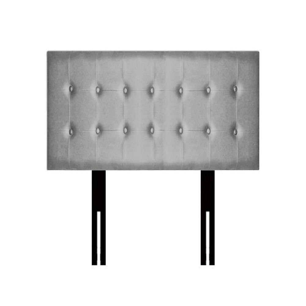 Cabecera Opole Patas Desmontables Queen - Gris Claro