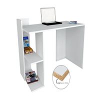 Escritorio con Estante Niutao - Blanco