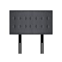 Cabecera Opole Patas Desmontables Queen - Gris Oscuro