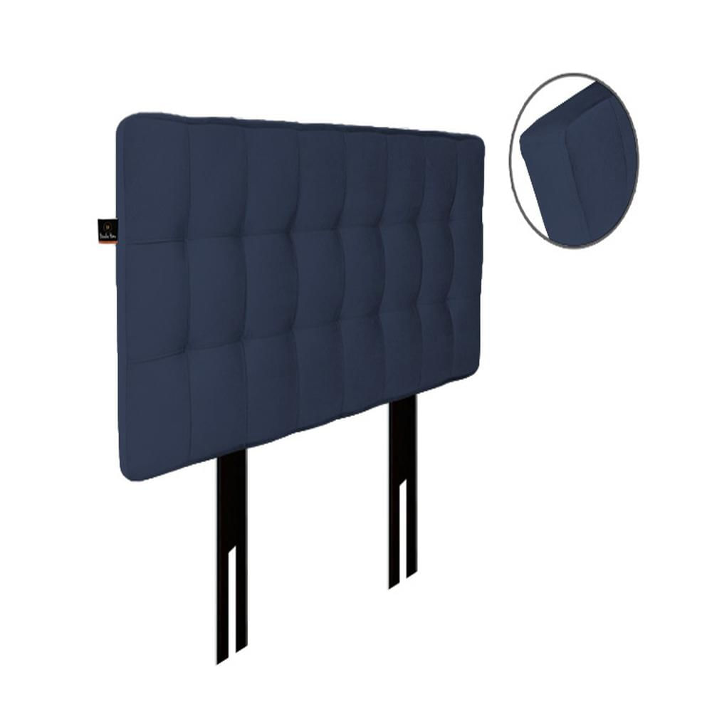 Cabecera Pata ajustable Maltes Queen - Azul Marino